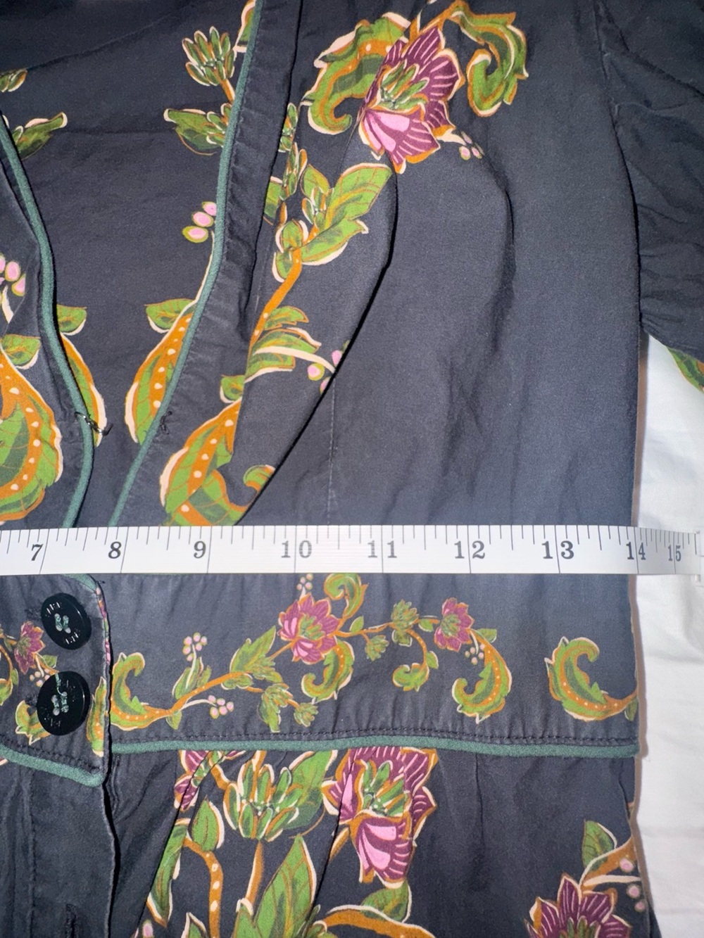 FARM Rio Black Dress with Pink & Green Floral Embroidery - Picture 6 of 8